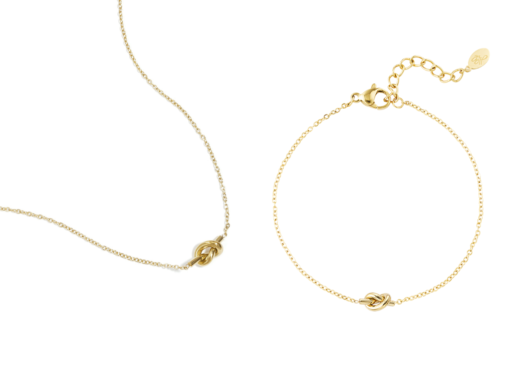 Sada šperků KNOT Gold